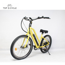 Bicicleta eléctrica madin de 48v 500w que monta fácil en China / venta al por mayor eléctrica de la bici del crucero de la playa